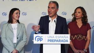 Elías Bendodo, coordinador general del PP, este viernes en Málaga.