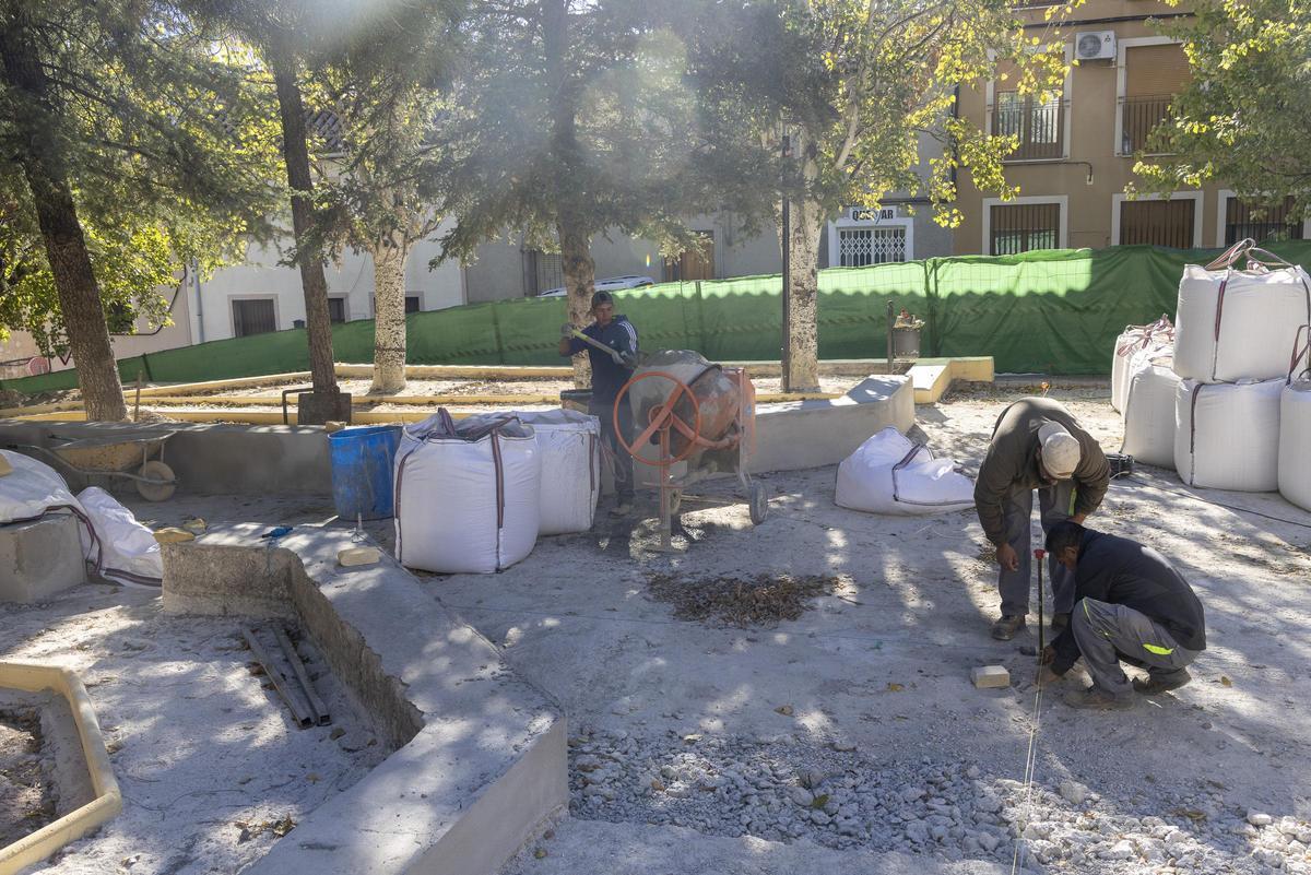 Arreglo de la Plaza del Egido del Barrio de San Francisco con una inversión de 86.000 euros