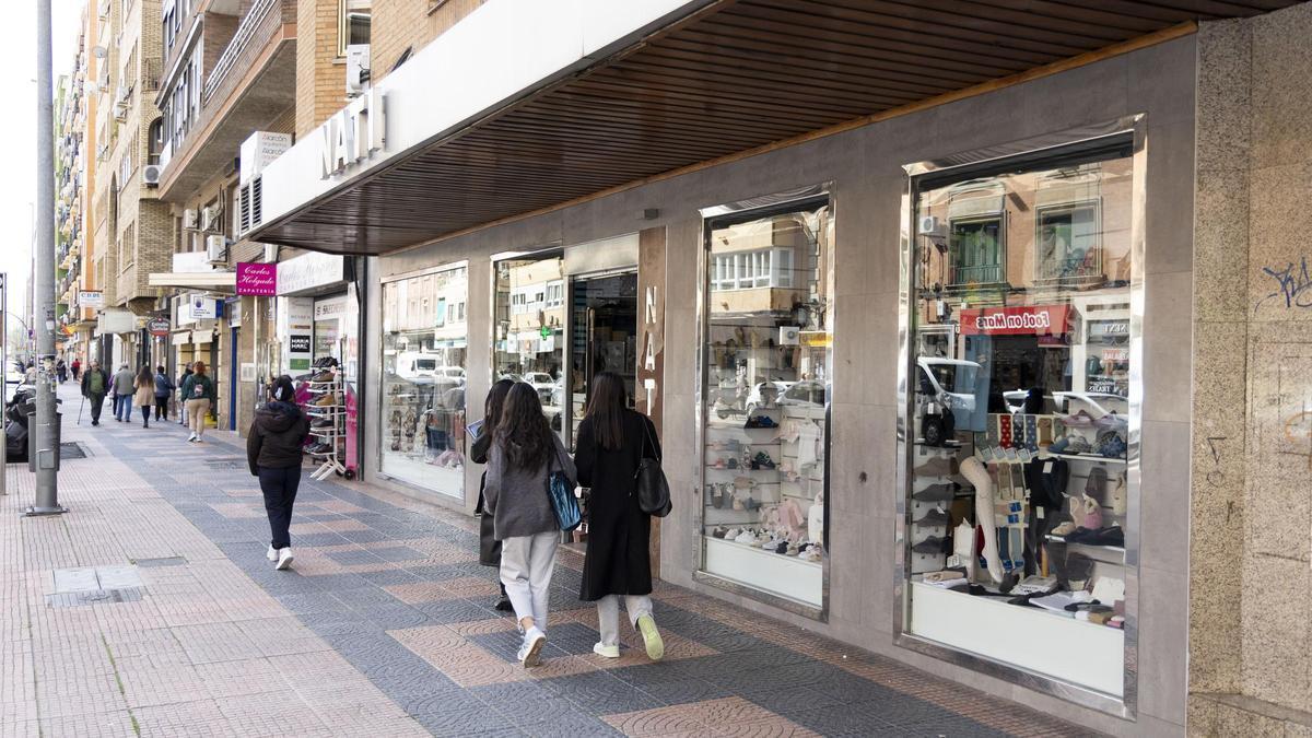 Comercio de Cáceres.