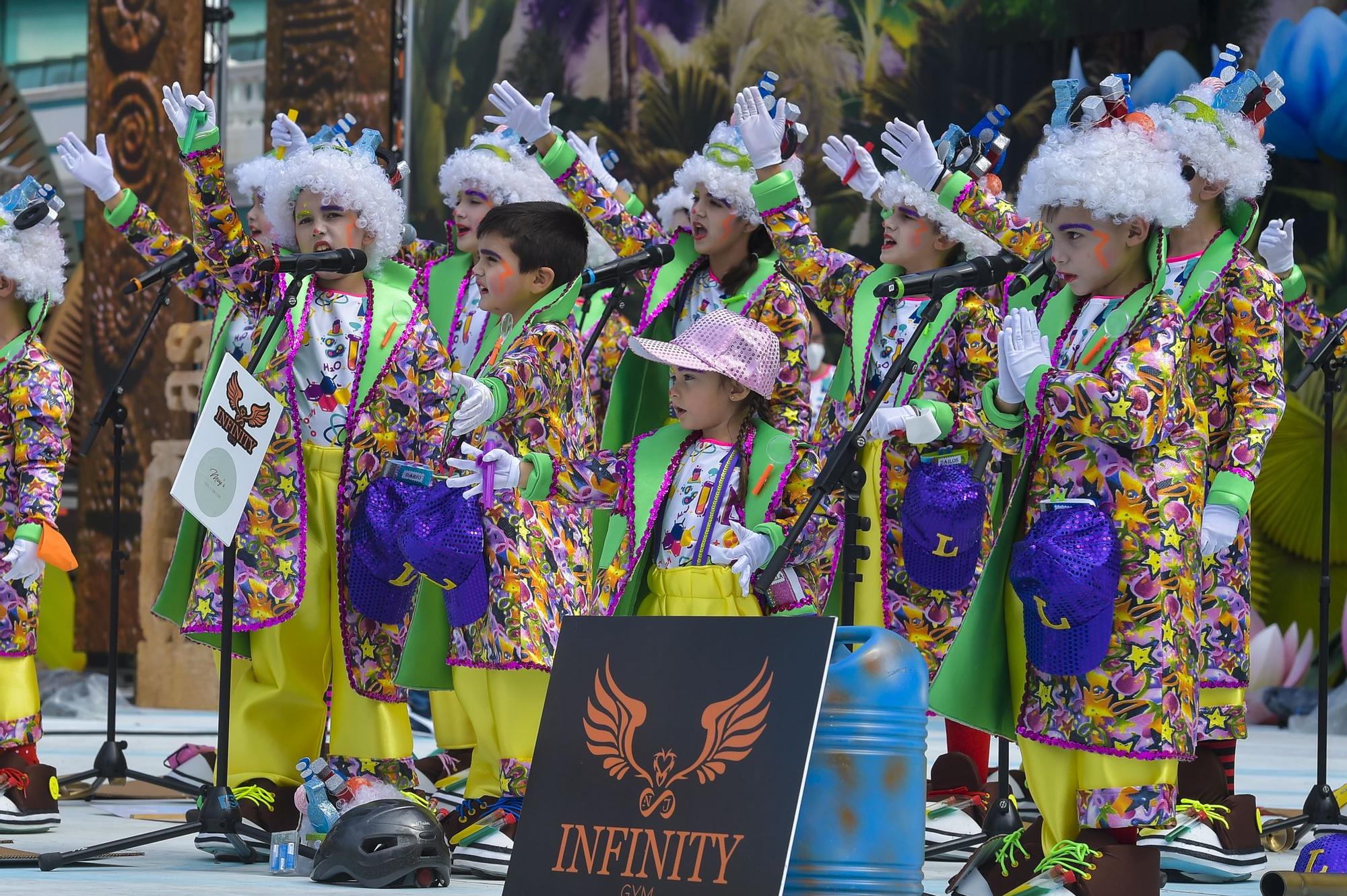 Encuentro de murgas y comparsas infantiles del Carnaval de Las Palmas