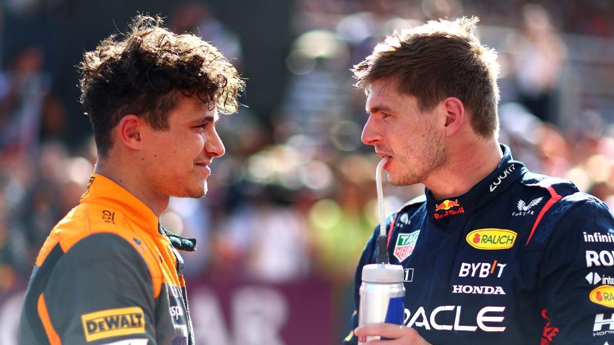 Max Verstappen, junto con Lando Norris