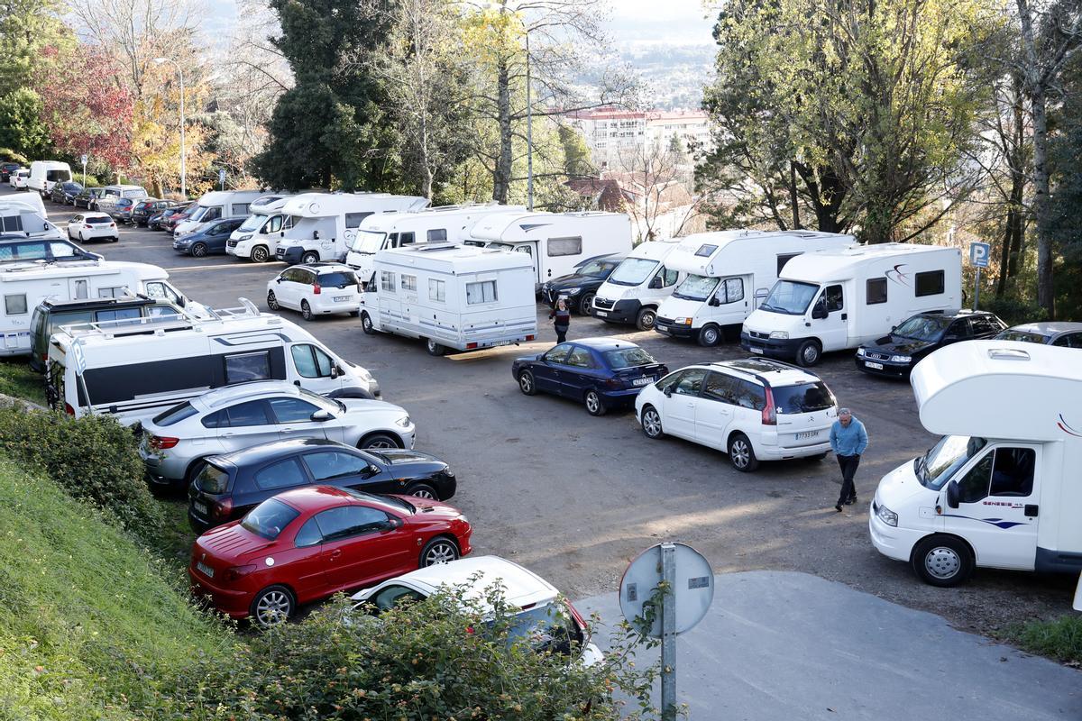 Las autocaranavas llegan a la Navidad de Vigo