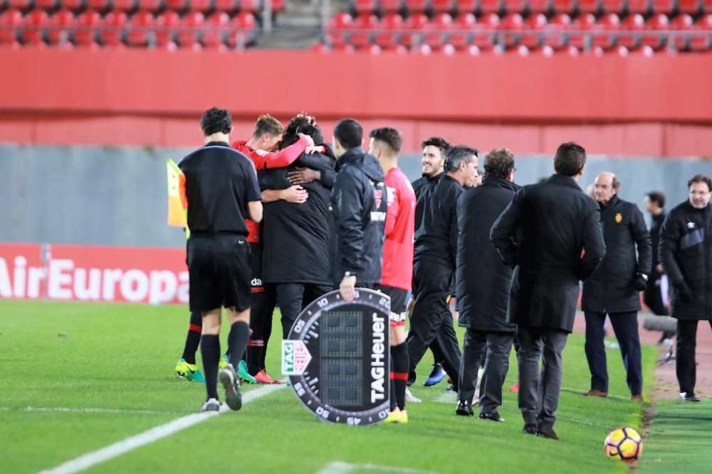 El Mallorca inaugura 2017 con un triunfo vital ante el Mirandés