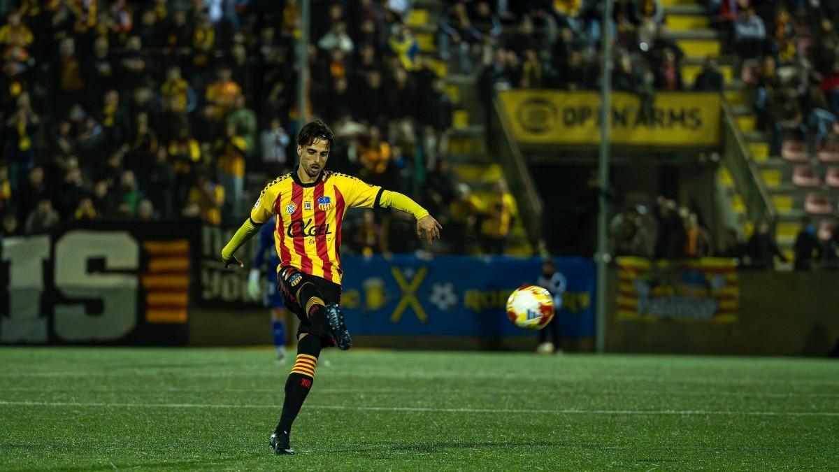 Alexis García, jugador del Sant Andreu