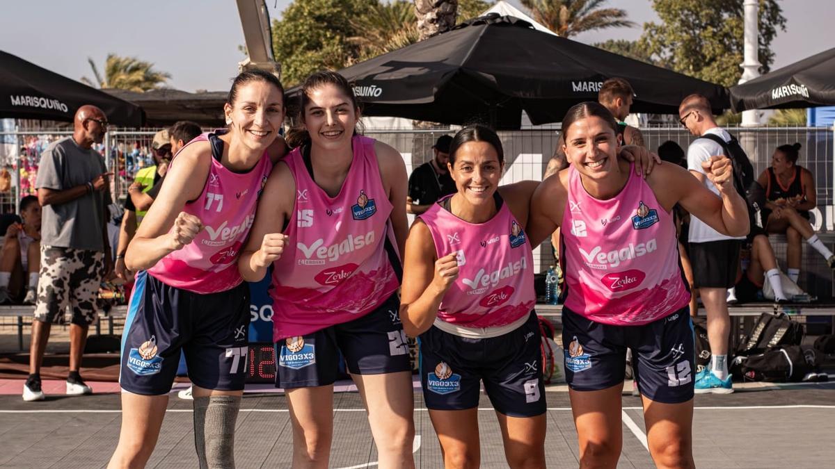 Formación del Vigo 3x3 en O Marisquiño.