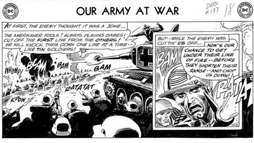 Make war no more.Los comics de Joe Kubert