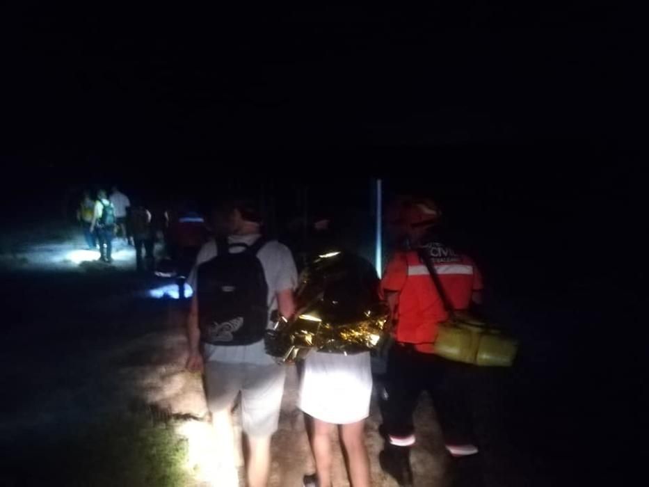 Rescatan a una buceadora que pasó varias horas atrapada en el mar en Cap Blanc