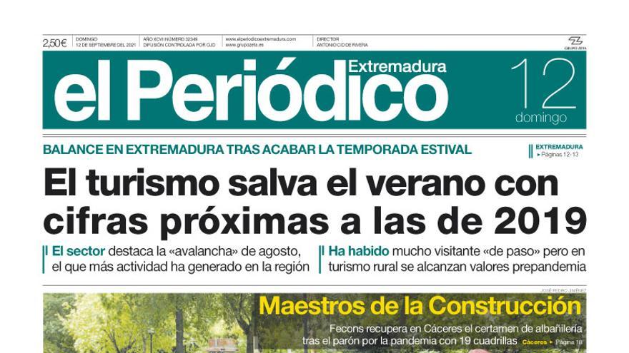 Consulta la portada correspondiente al día 12 de septiembre del 2021