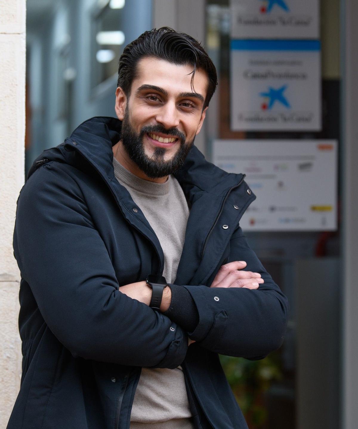 Rufo Santiago es responsable de una tienda de ropa en Cartagena.