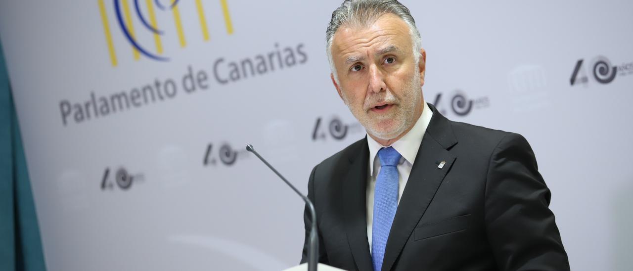 Ángel Víctor Torres, presidente del Gobierno canario.
