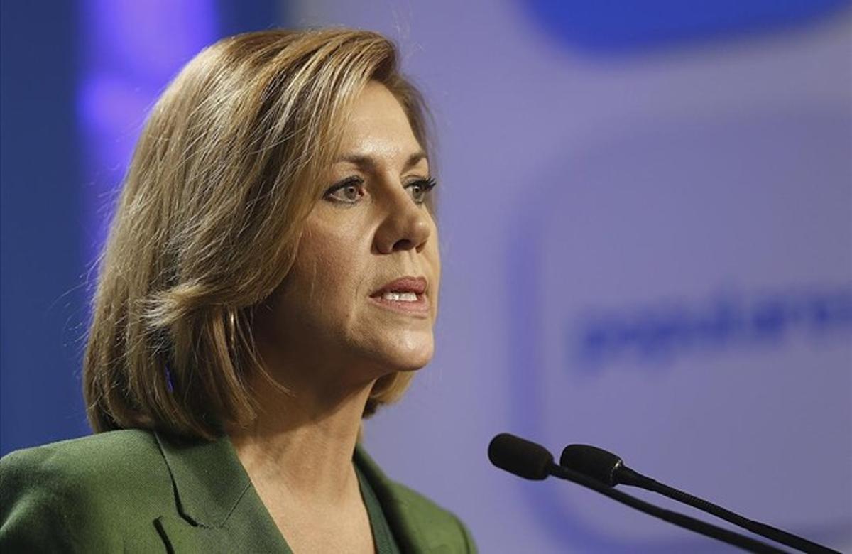 María Dolores de Cospedal, secretària general del PP. María Dolores de Cospedal, secretària general del PP.