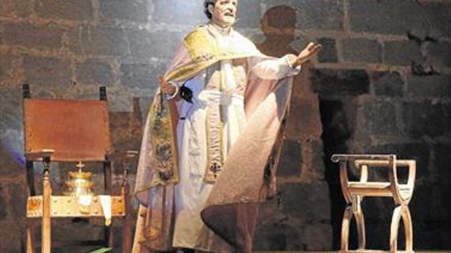 Peñíscola revive la figura histórica del Papa Luna con una obra teatral