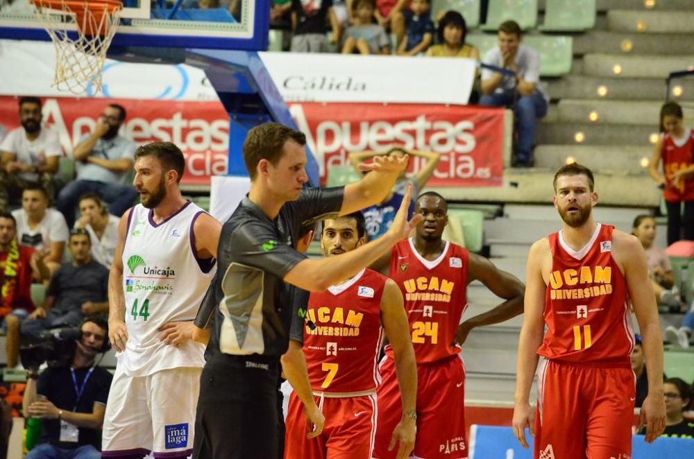 Baloncesto: UCAM Murcia - Unicaja Málaga