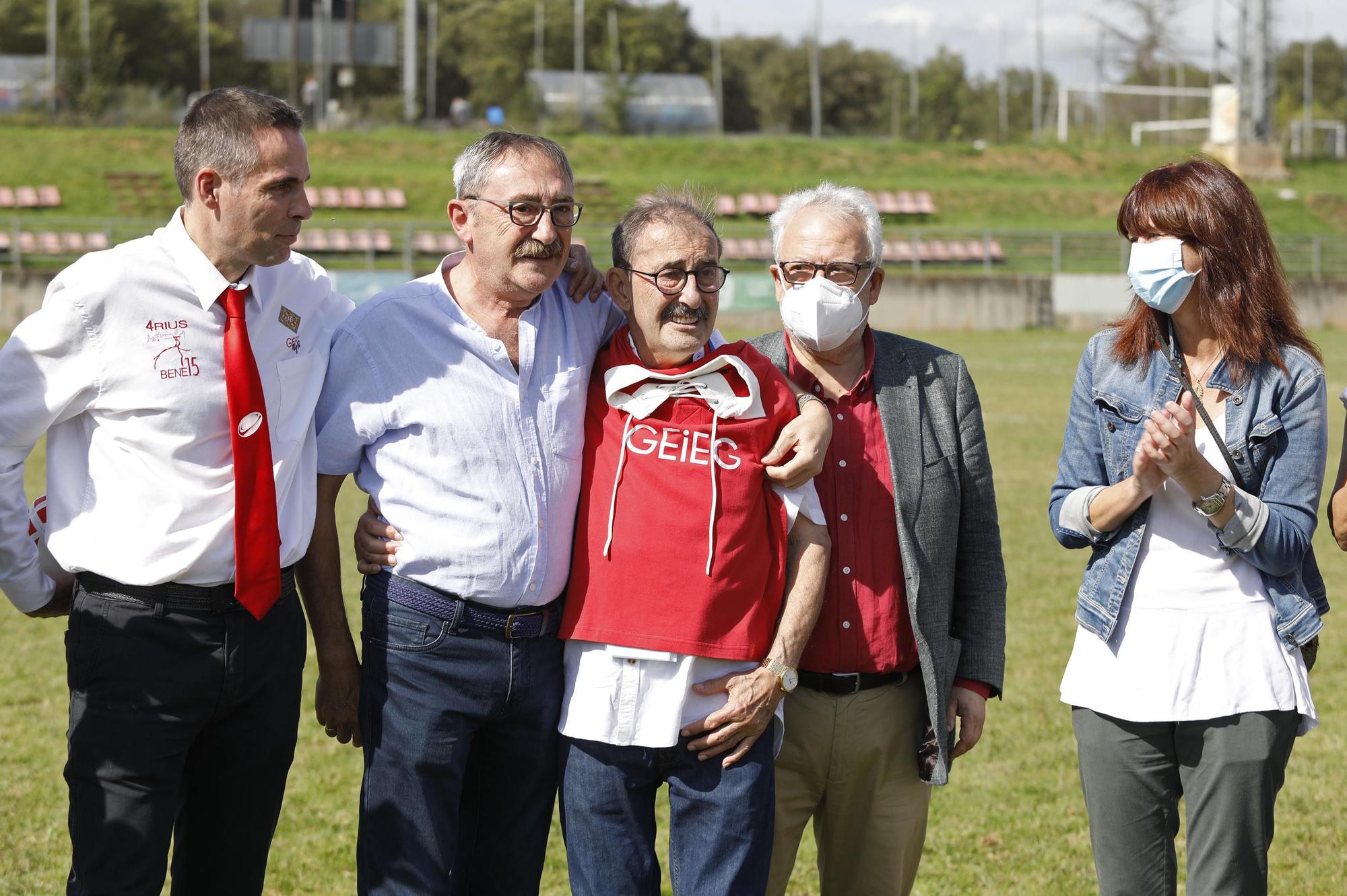 Mig segle del primer partit de rugbi a Girona