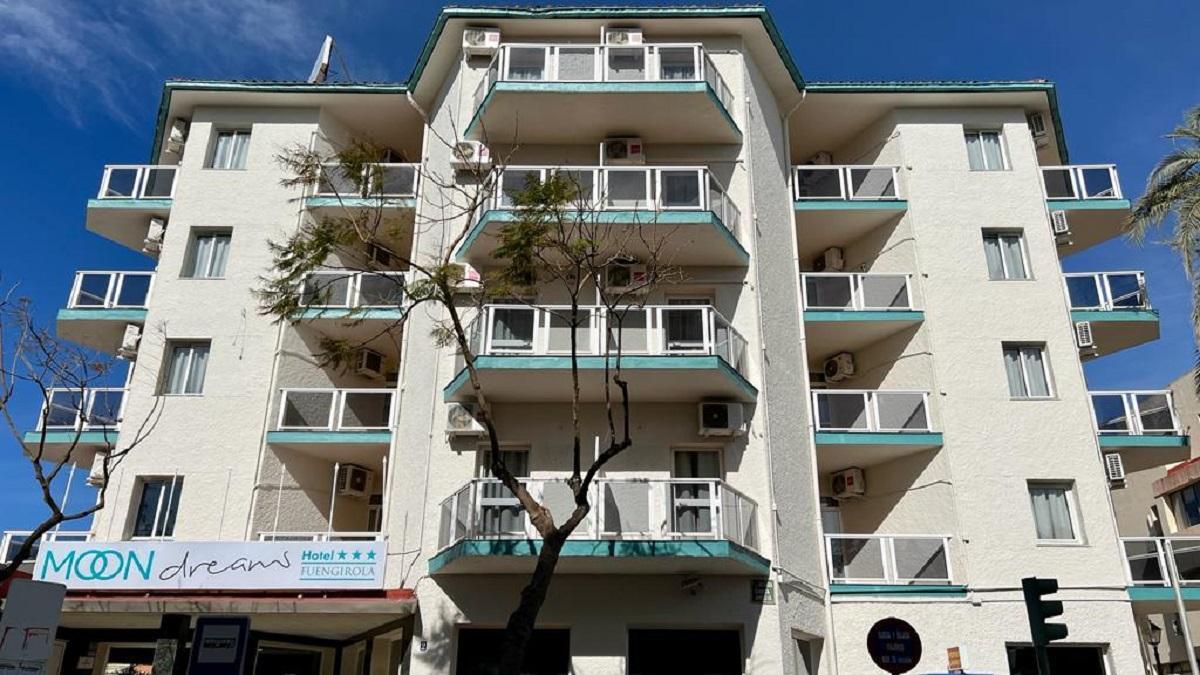 La fachada del hotel Moon Dreams de Fuengirola, propiedad hasta ahora de Soho Boutique Hotels.