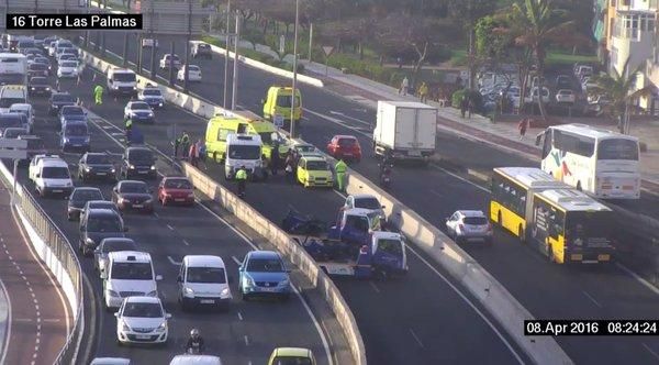 Accidente en la Avenida Marítima