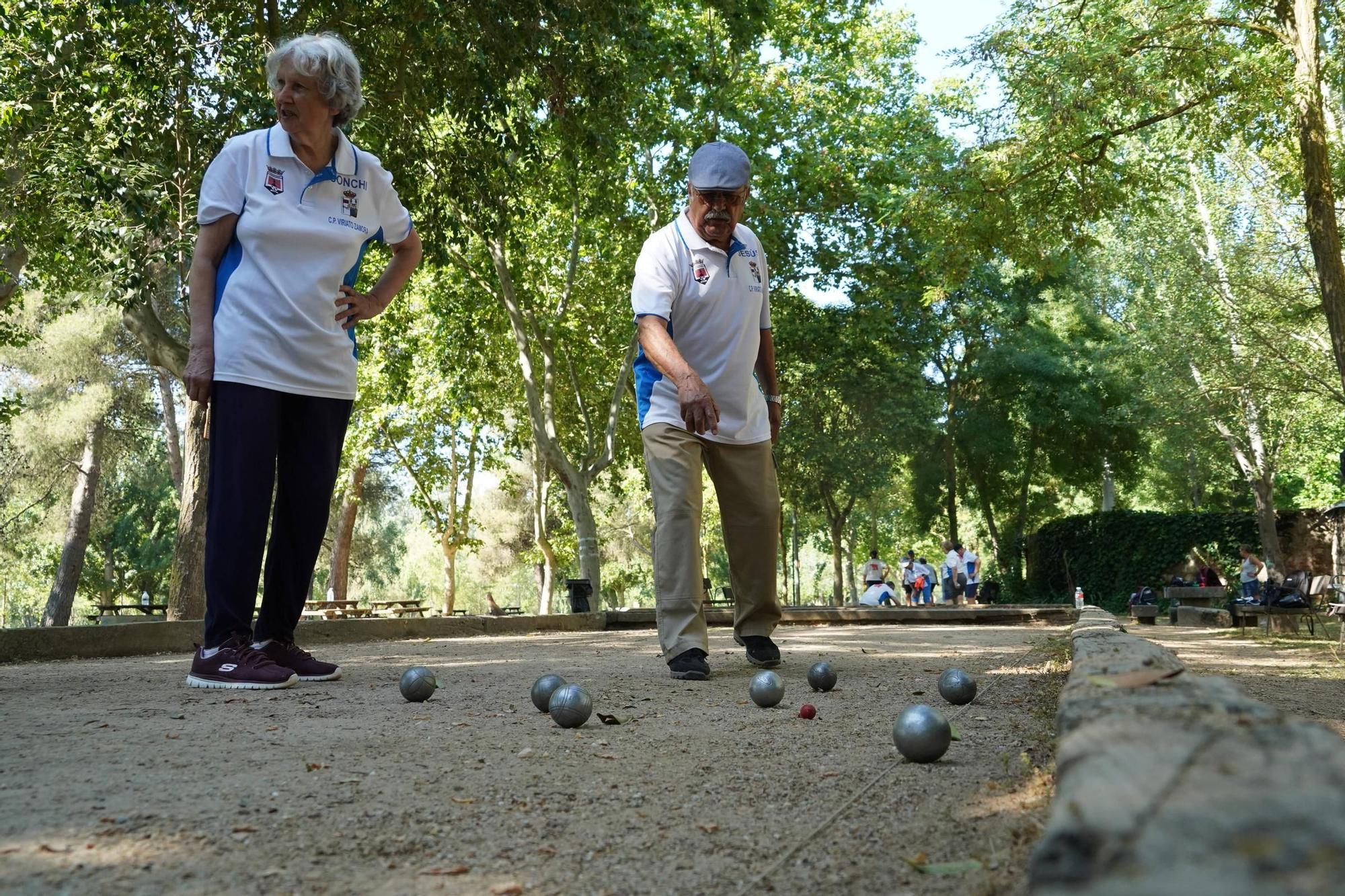 GALERÍA | El Campeonato de Petanca de San Pedro mantiene la tradición en Zamora