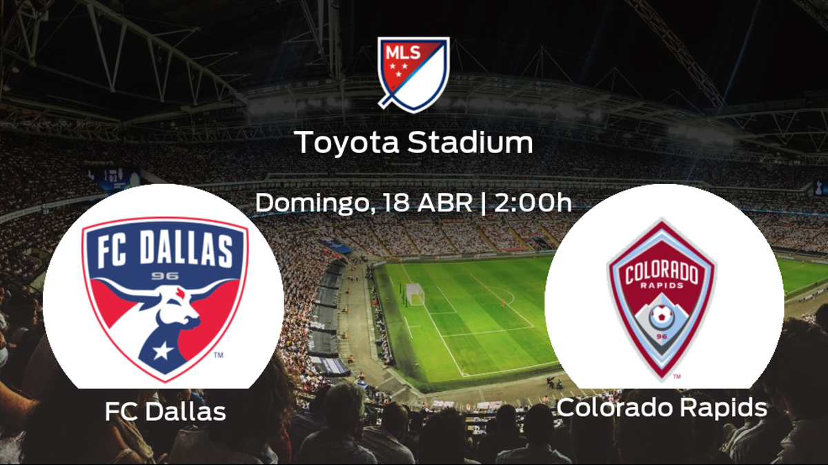 Previa del partido: el FC Dallas y el Colorado Rapids se enfrentan en su primer duelo en la Major League Soccer