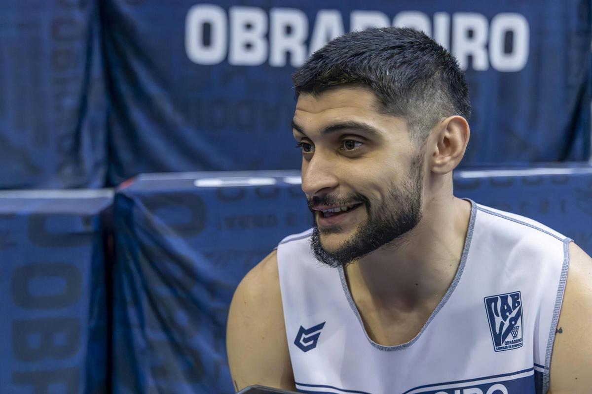 Sergi Quintela, jugador del Monbus Obradoiro.