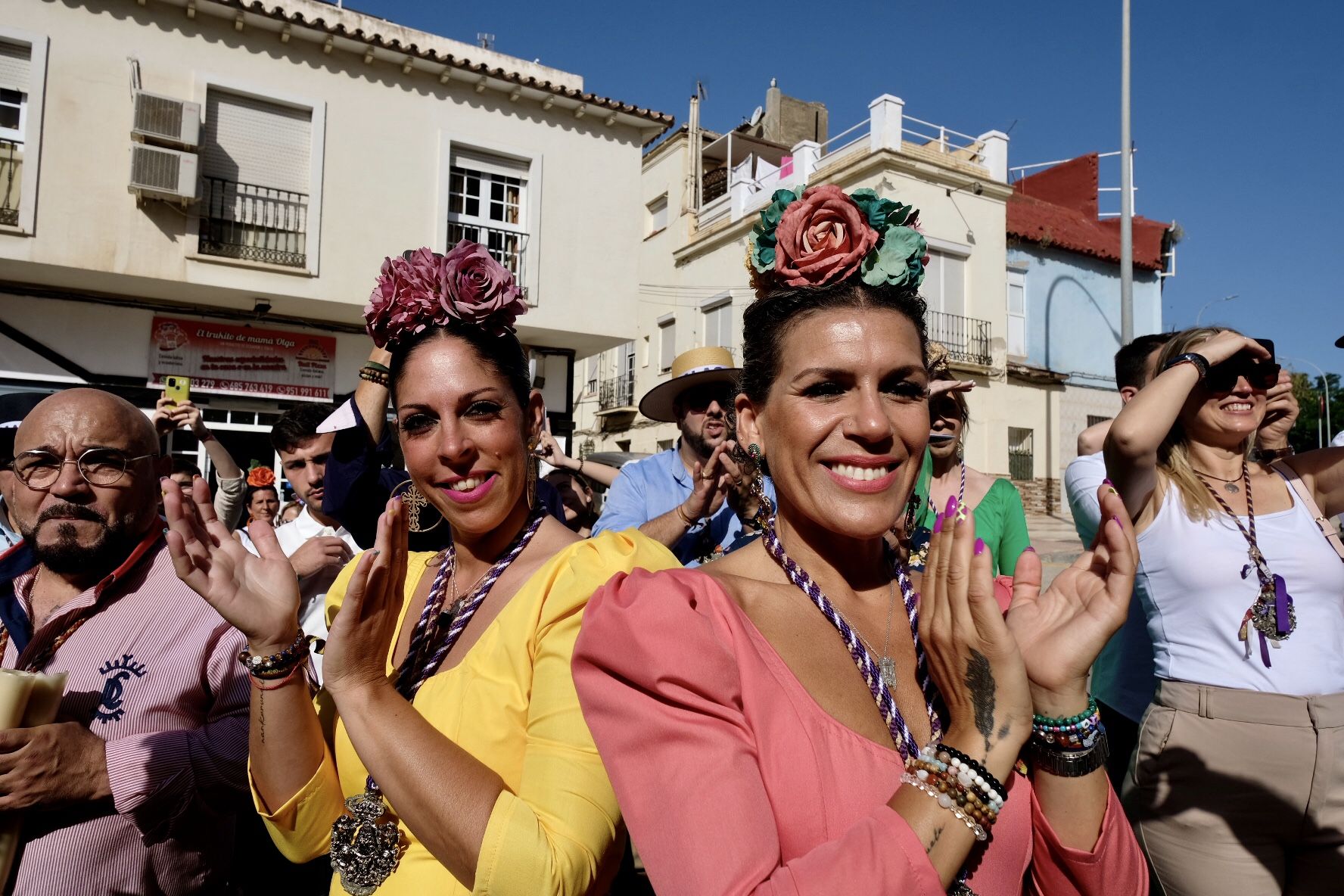 Salida de la hermandad del Rocío de Málaga