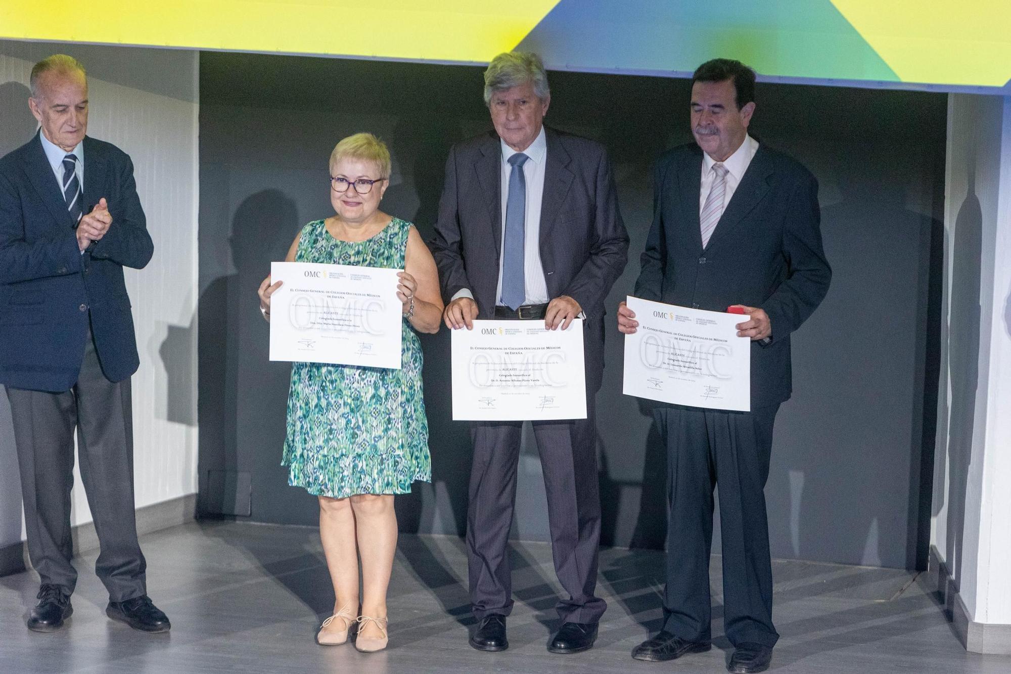 Distinciones a los médicos senior en Alicante