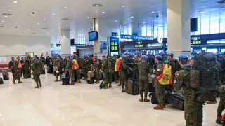 La base de Bótoa despide este viernes al contingente de la Brigada Extremadura XI que viaja a Letonia