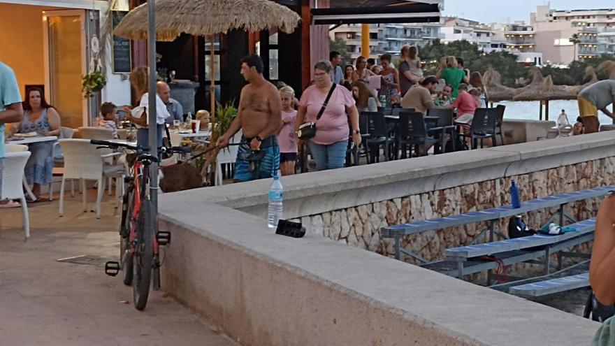 Las terrazas de la primera línea de s’Illot y Porto Cristo están en peligro para 2023