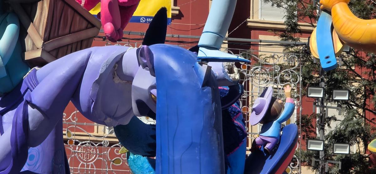 Estado actual de la falla