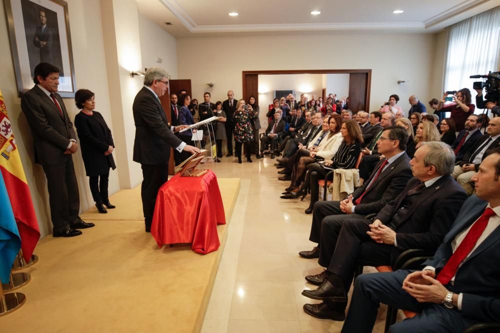 Toma de posesión de Mariano Marín como delegado del Gobierno en Asturias