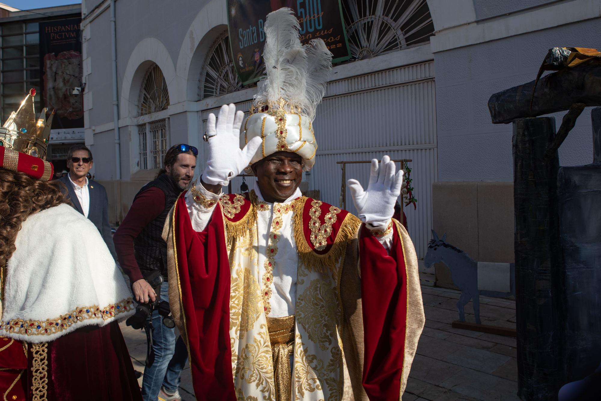 Los Reyes Magos desembarcan en Cartagena