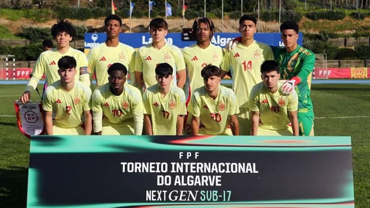 La mayoría de la selección española sub-17 está formada por canteranos del Barça