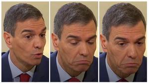 Pedro Sánchez, justo en el momento en el que Gemma Nierga le pregunta por qué no ha ido a ver a Carles Puigdemont.