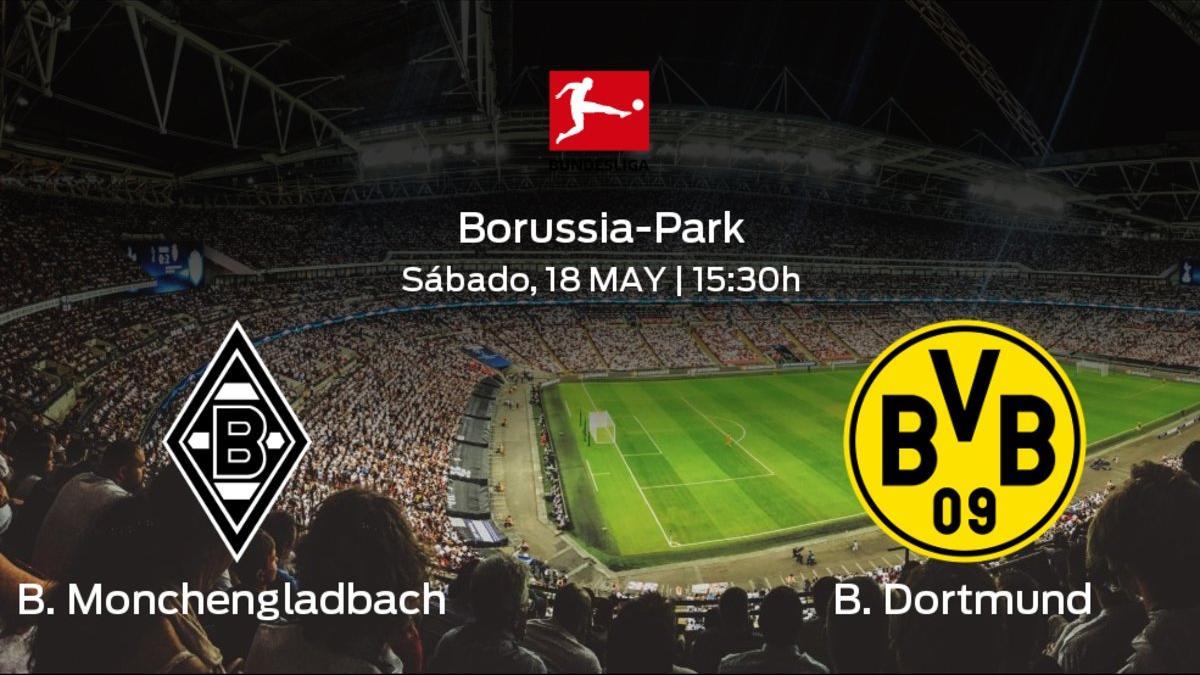 Previa del partido: Borussia Monchengladbach - Borussia Dortmund, enfrentamiento de la jornada final en el Borussia-Park