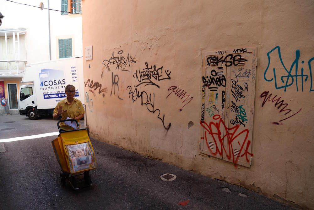 Palma, una ciudad pintarrajeada