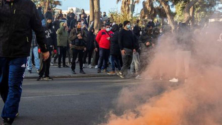 Movilizaciones de los trabajadores del metal en Cádiz