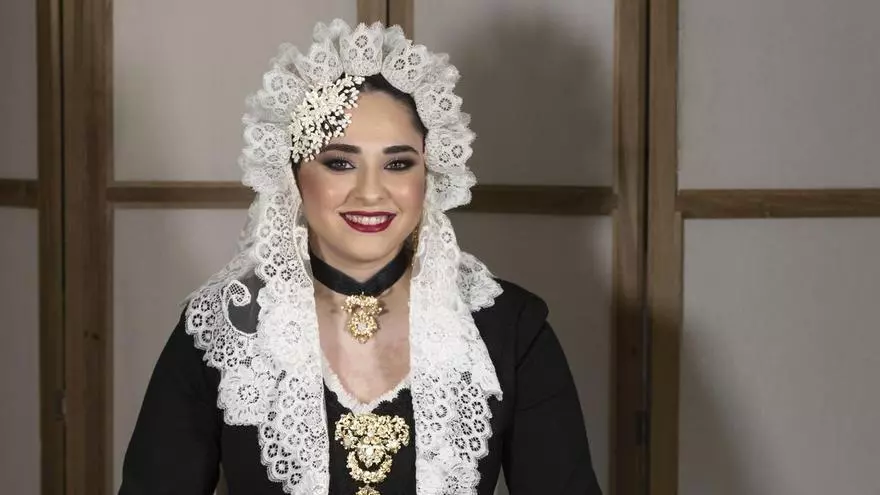 Marta Ortega Vila, candidata de la hoguera Barri Sant Agustí