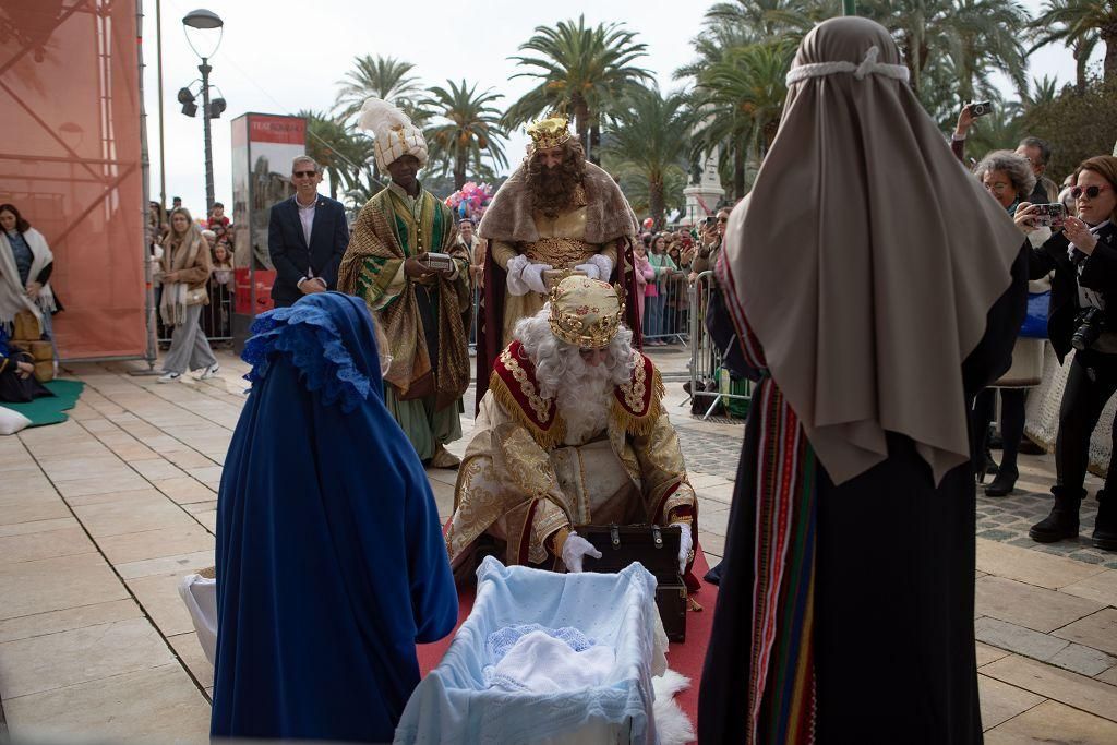 El desembarco en Cartagena de los Reyes Magos, en imágenes
