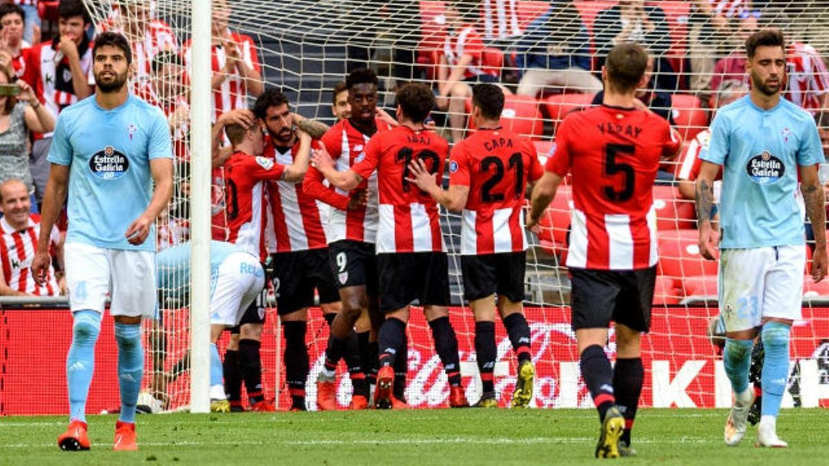 El Athletic acaricia Europa y el Celta se acerca a la salvación