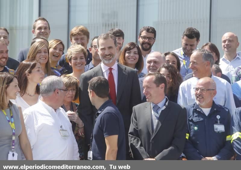 Visita del Rey a BP en Castellón