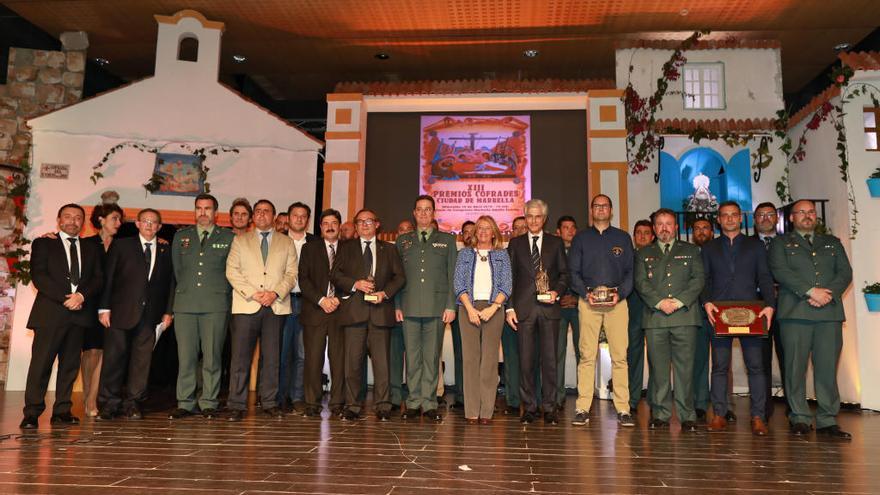 Los premiados con la distinción, tras el evento en el Palacio de Ferias y Congresos.