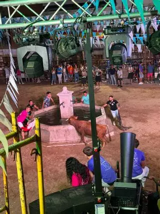 Una fuerte borrasca obliga a suspender las fiestas taurinas de Alía antes de lo previsto