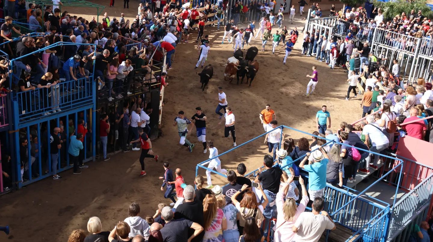 Galería de fotos del primer encierro de la Fira d'Onda
