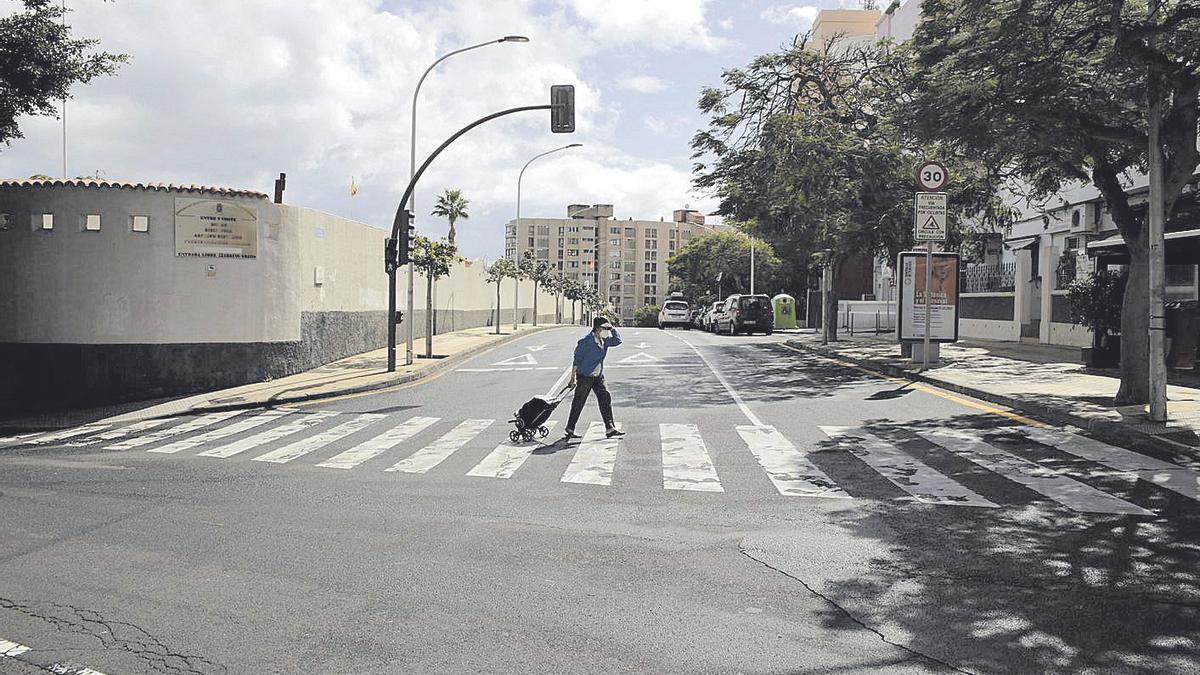 Calle San Isidro, en Santa Cruz de Tenerife.