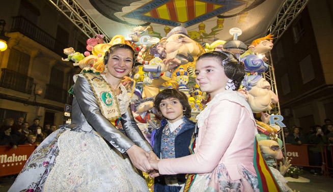 La falla infantil de Convento Jerusalén gana el primer premio de Especial