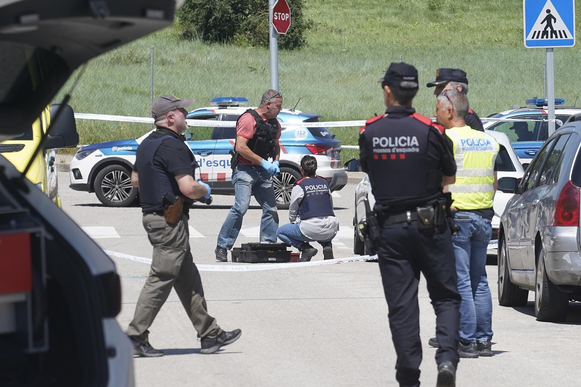 Una baralla acaba amb un mort per ferida de bala al polígon de Riudellots de la Selva