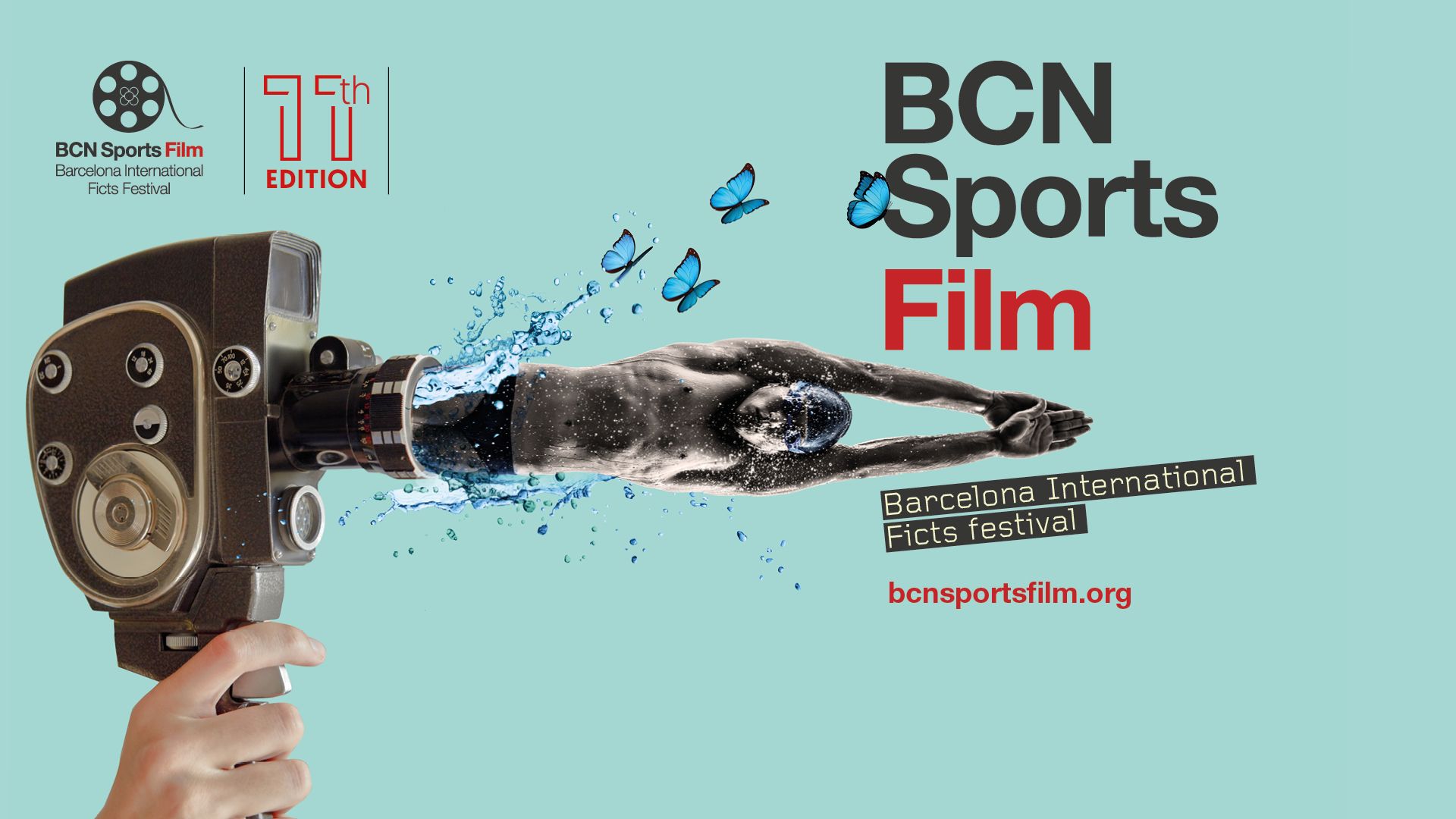 Cartel de la 11ª edición BCN Sports Film Festival