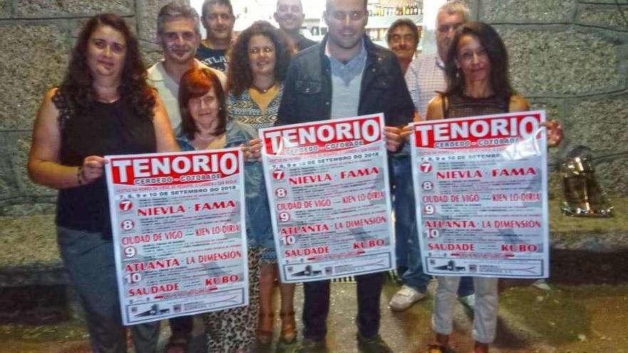 Presentación de las fiestas de Tenorio. // FdV