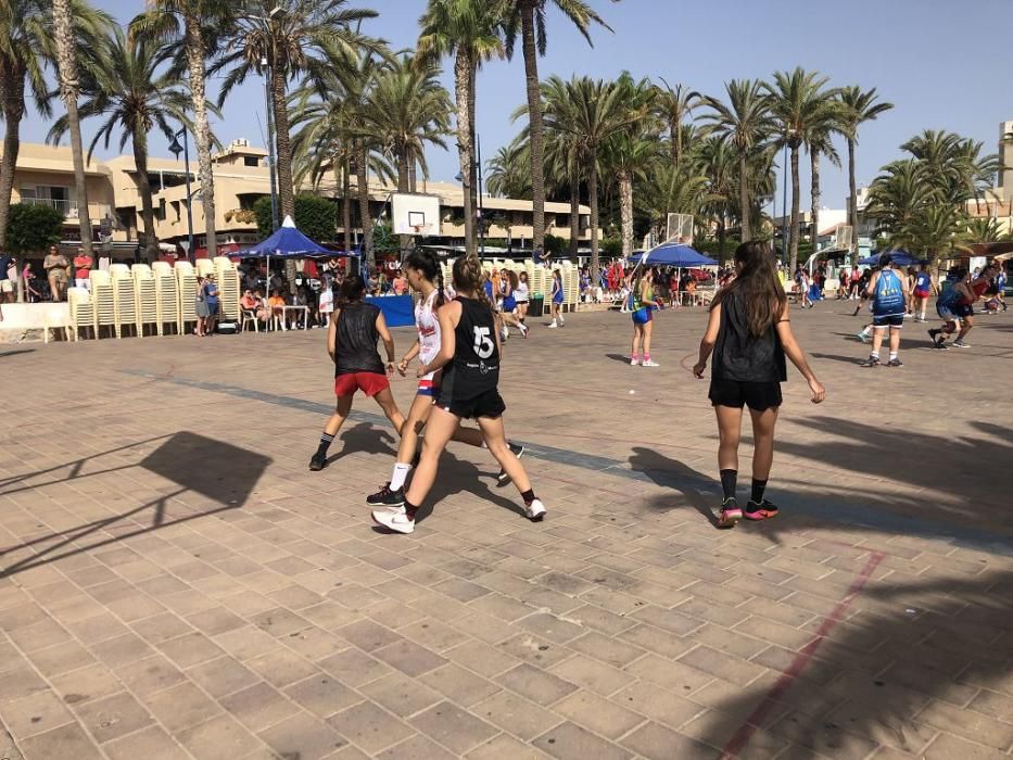 Campeonato de baloncesto 3x3 en La Ribera