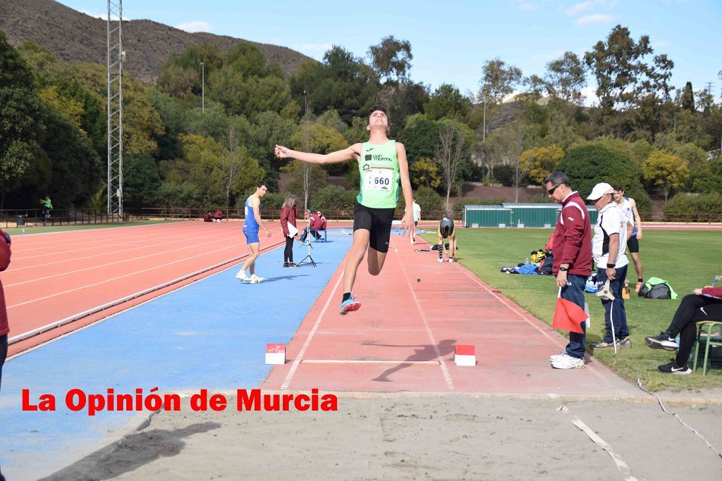 Regional absoluto y sub-23 de atletismo en Lorca