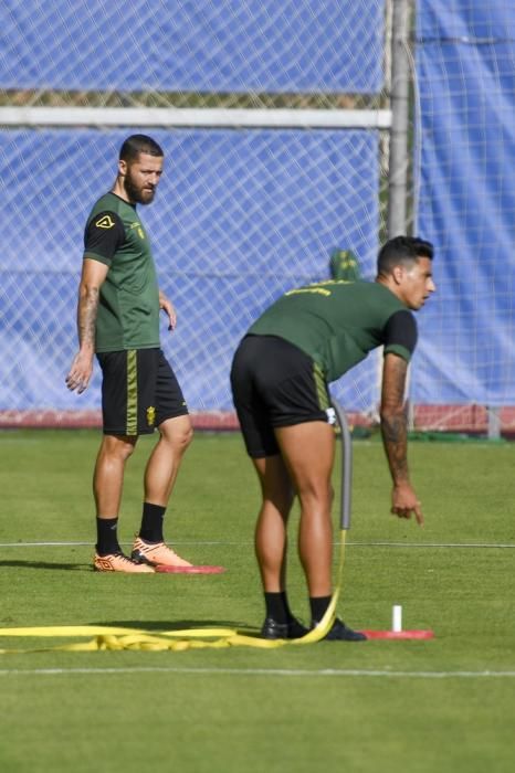 Entrenamiento de la UD Las Palmas